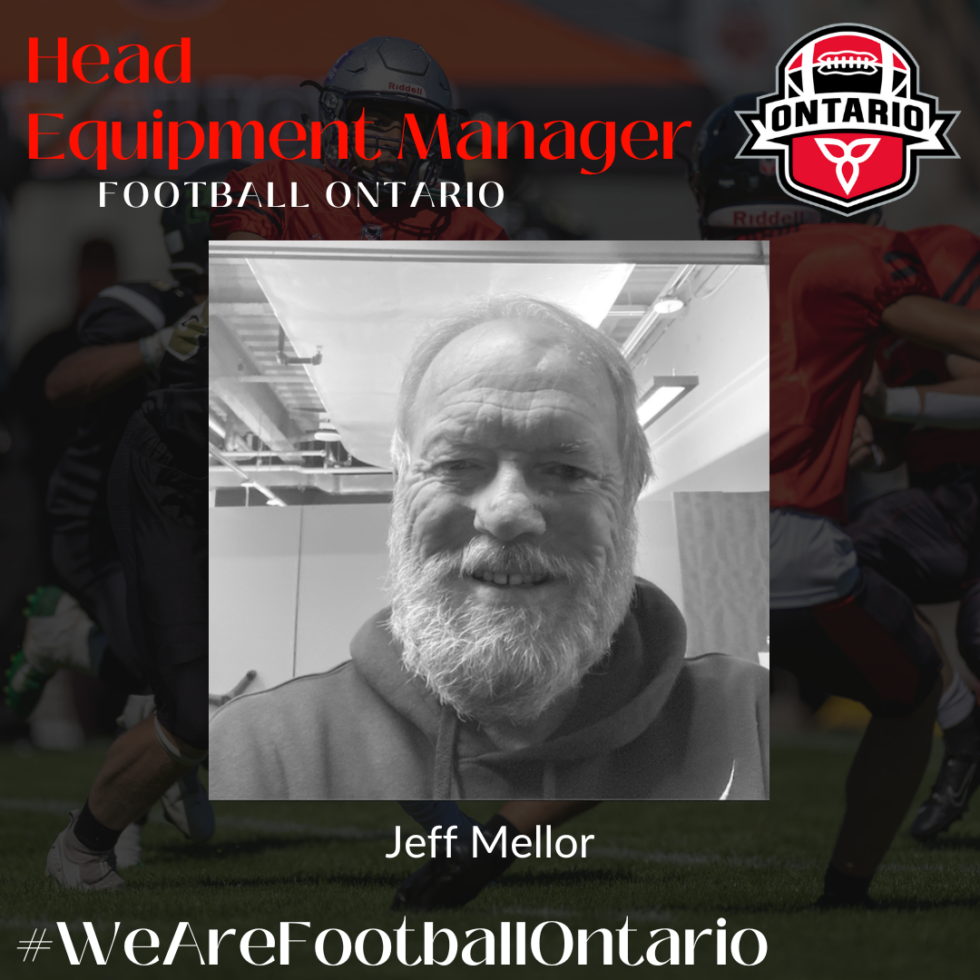 Football Ontario Announces Jeff Mellor as New Head Equipment Manager