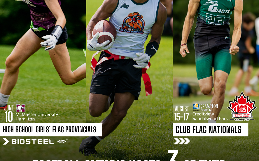Football Ontario Announces Three 2025 Flag Championship Events