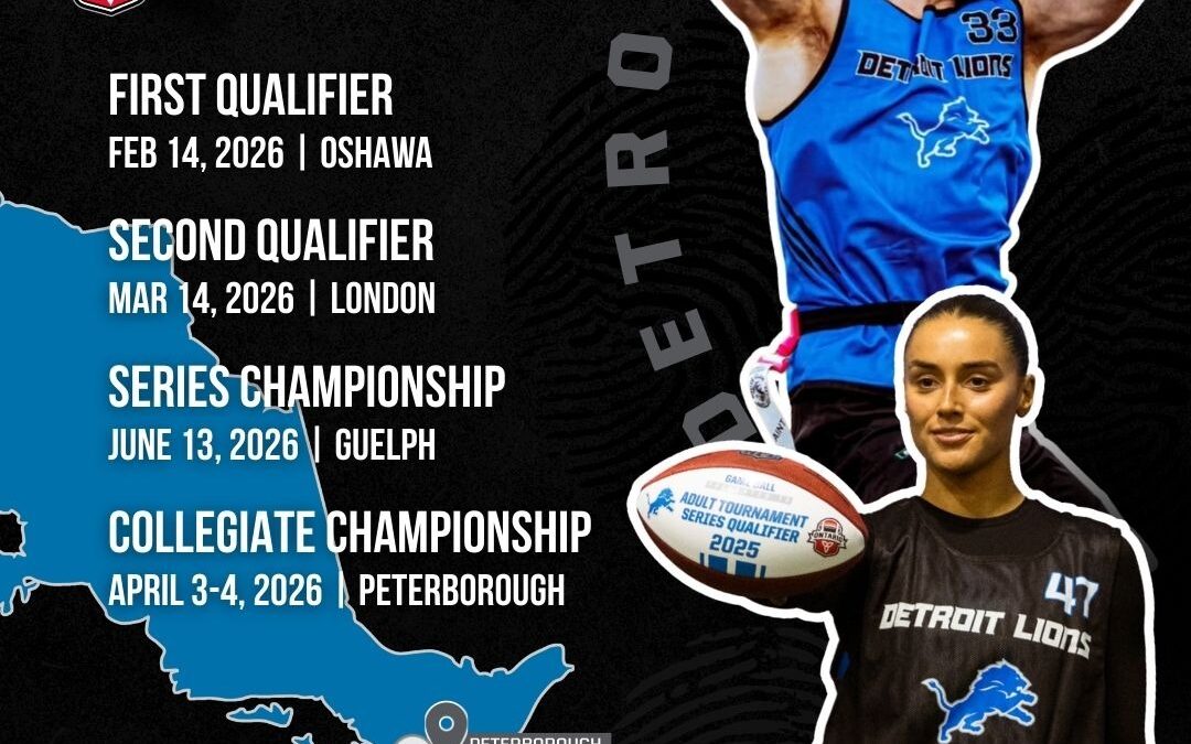 Detroit Lions and Football Ontario Continue Partnership to Host Flag Football Events in Canada