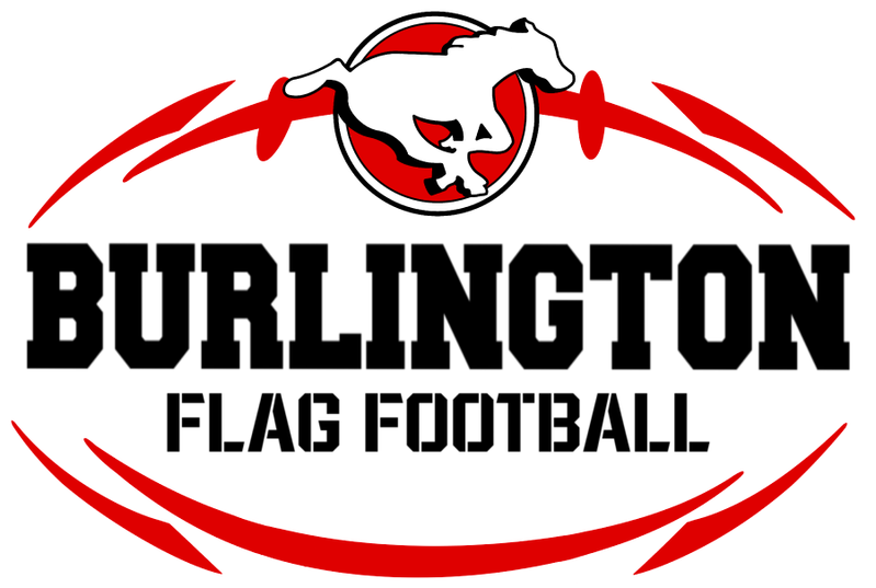 Burlington Flag Football logo