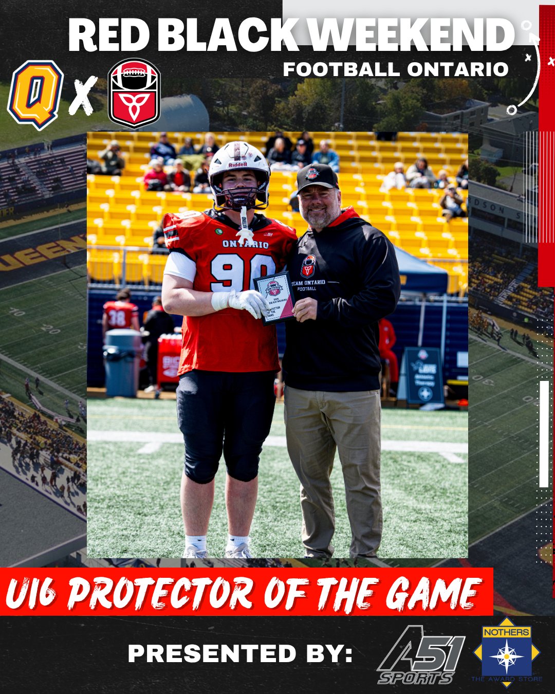 U16 Protector of the Game – Red/Black Weekend