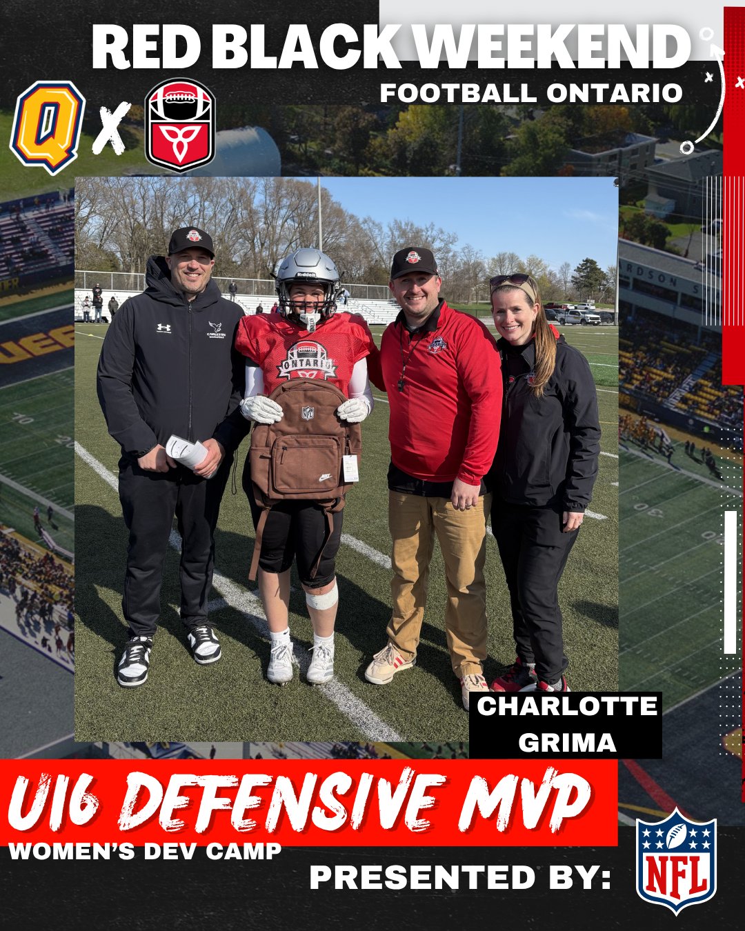 Charlotte Grima – U16 Defensive MVP, Women’s Development Camp