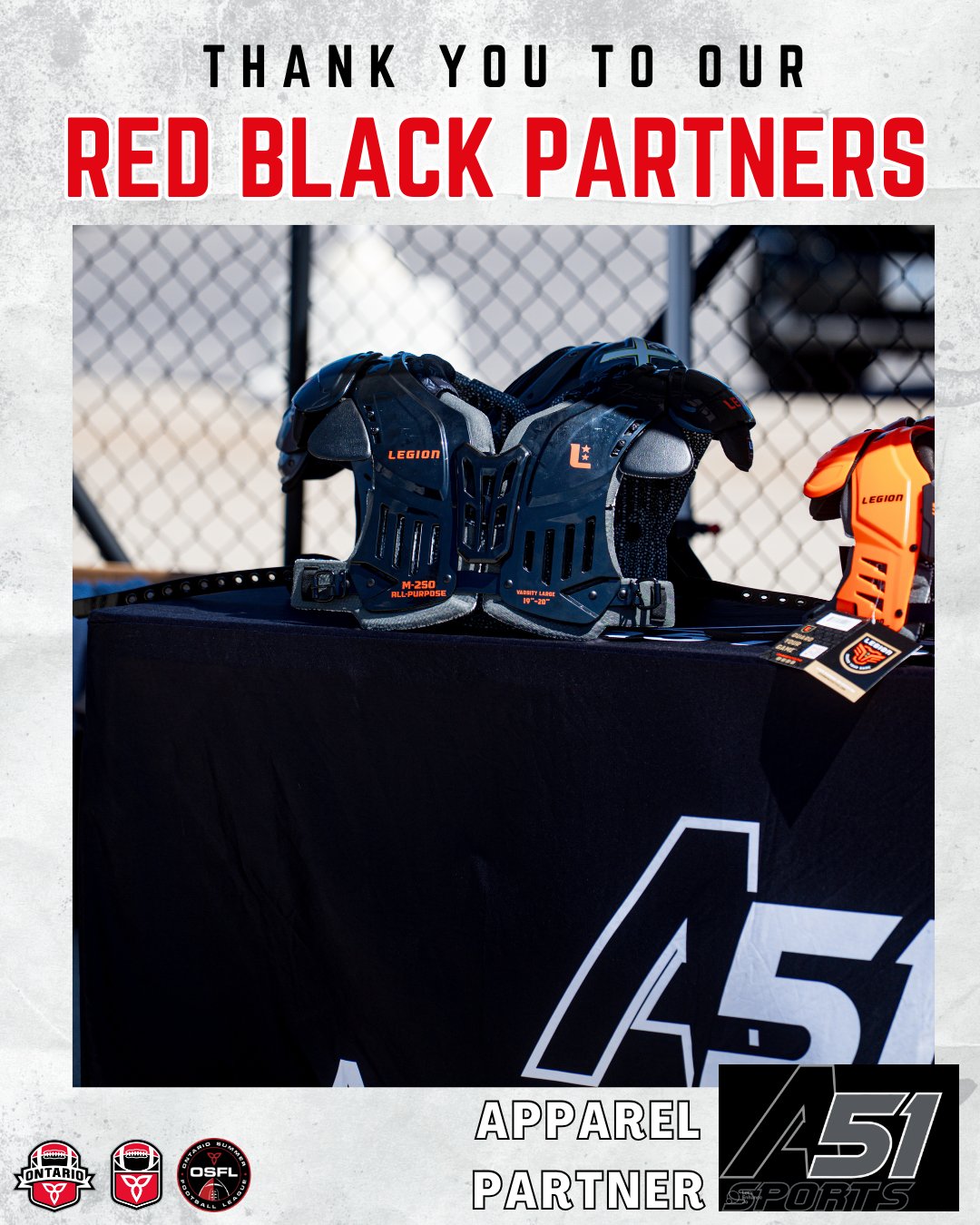 A51 Sports – Apparel partner